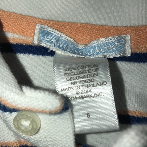 Boys Janie and Jack polo. - Picture 2 of 5